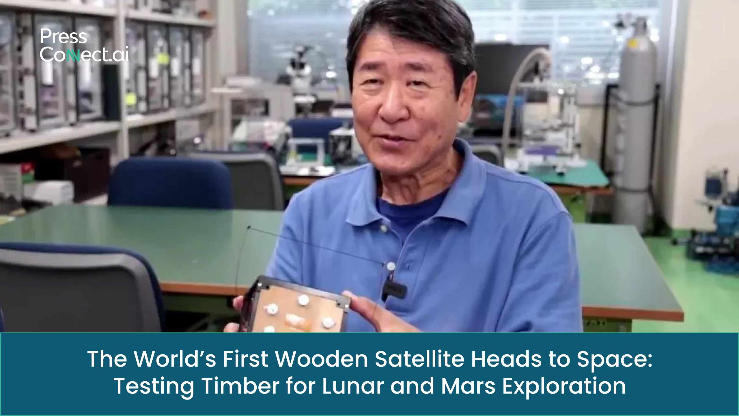 The World’s First Wooden Satellite Heads to Space: Testing Timber for Lunar and Mars Exploration