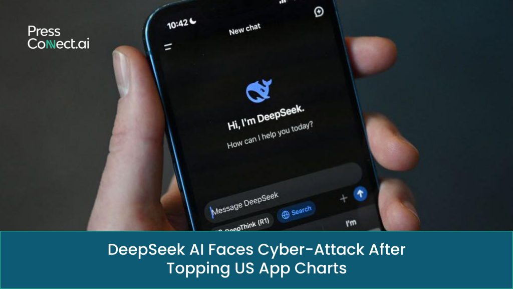 DeepSeek AI Faces Cyber-Attack After Topping US App Charts